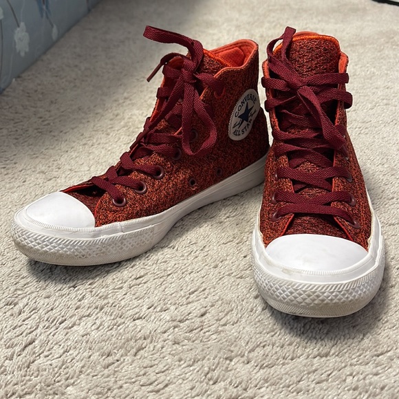 Converse with Lunarlon insole (red woven) - Picture 3 of 8